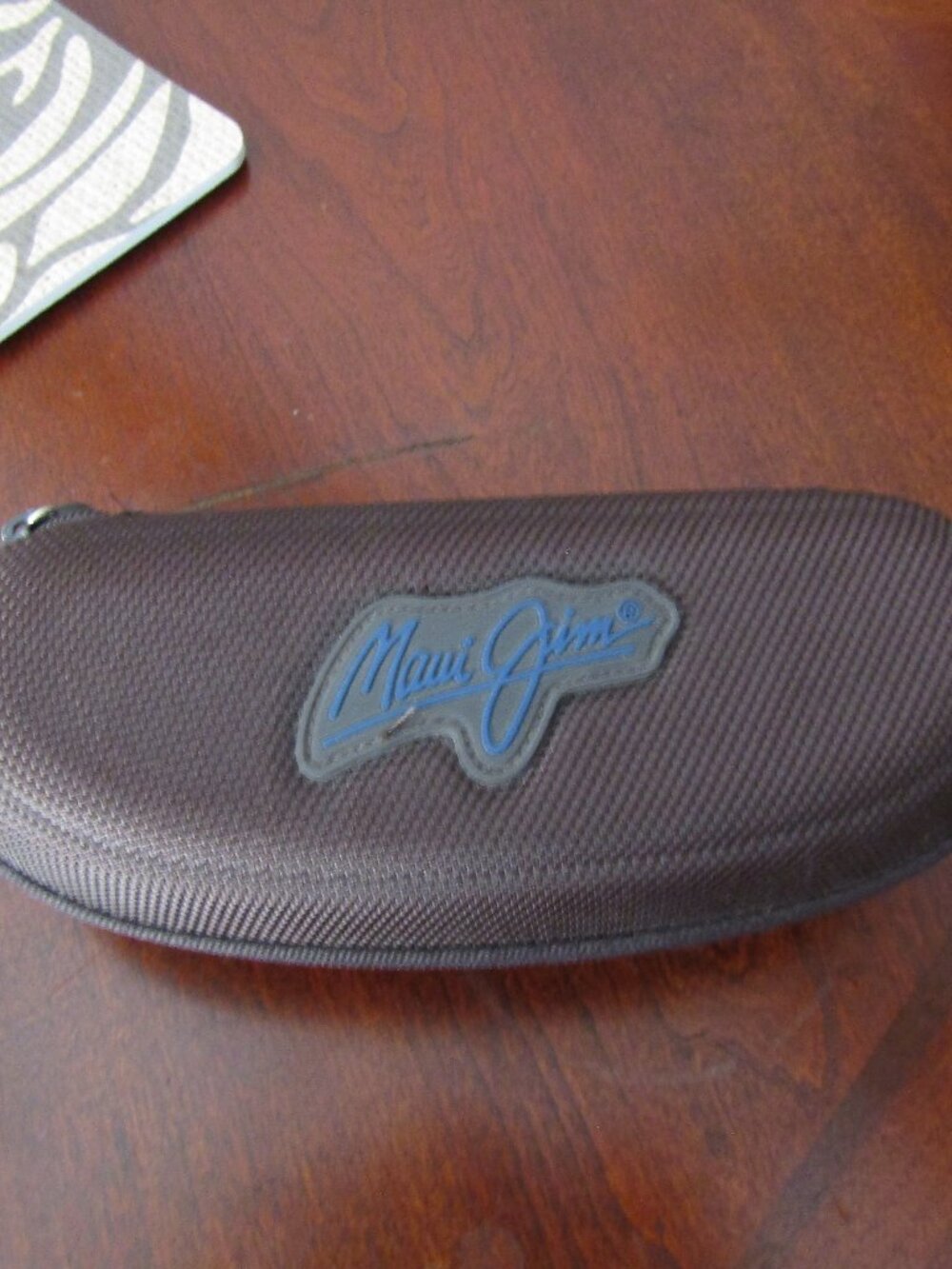 Maui Jim Brown Hard shell Sunglass Case
